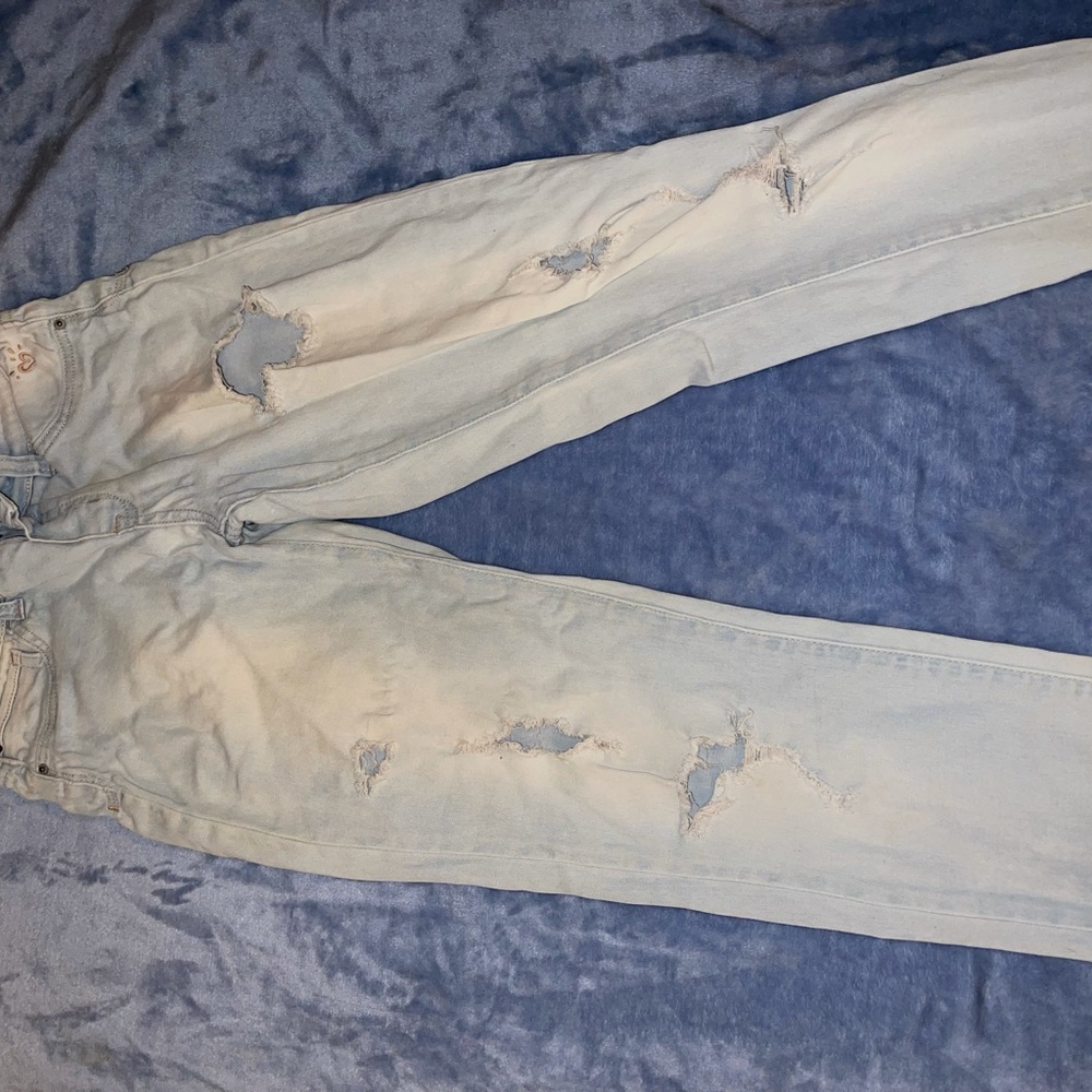 Low rise plump jeans